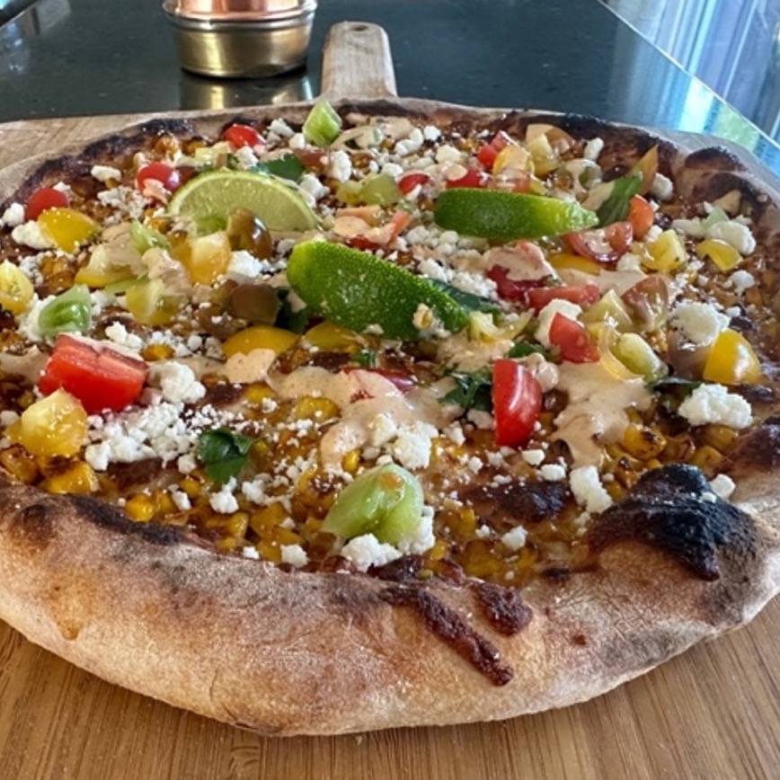 Elote Pizza Image
