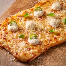 california-milk-hot-honey-flatbread-whipped-ricotta