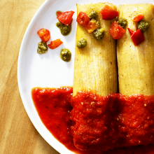 California Mozzarella And Heirloom Tomato Italian Style Tamales