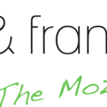 Logo with the text "angelo & franco" in black, a star with Italian flag colors, and "The Mozzarella Guys" in green cursive below.